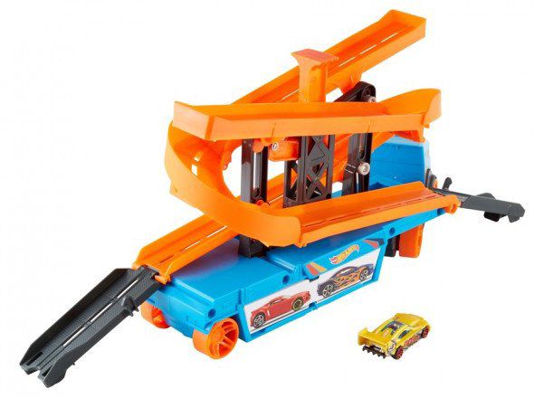 Грузовик-транспортер Hot Wheels City Крутой спуск купить,NaN
