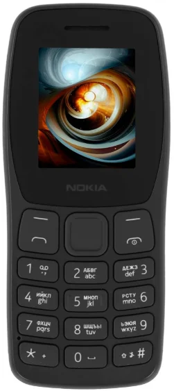 Мобильный телефон Nokia 105 TA-1416  Charcoal