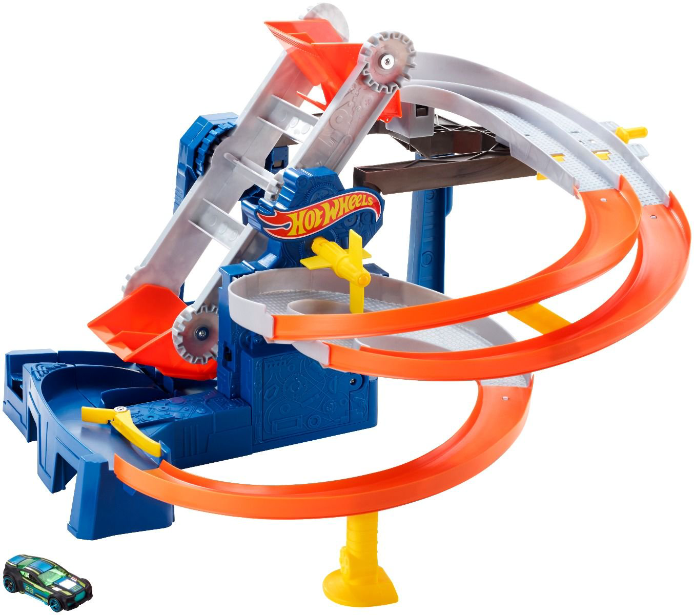 Игровой набор Hot Wheels City Гонки на фабрике купить,NaN