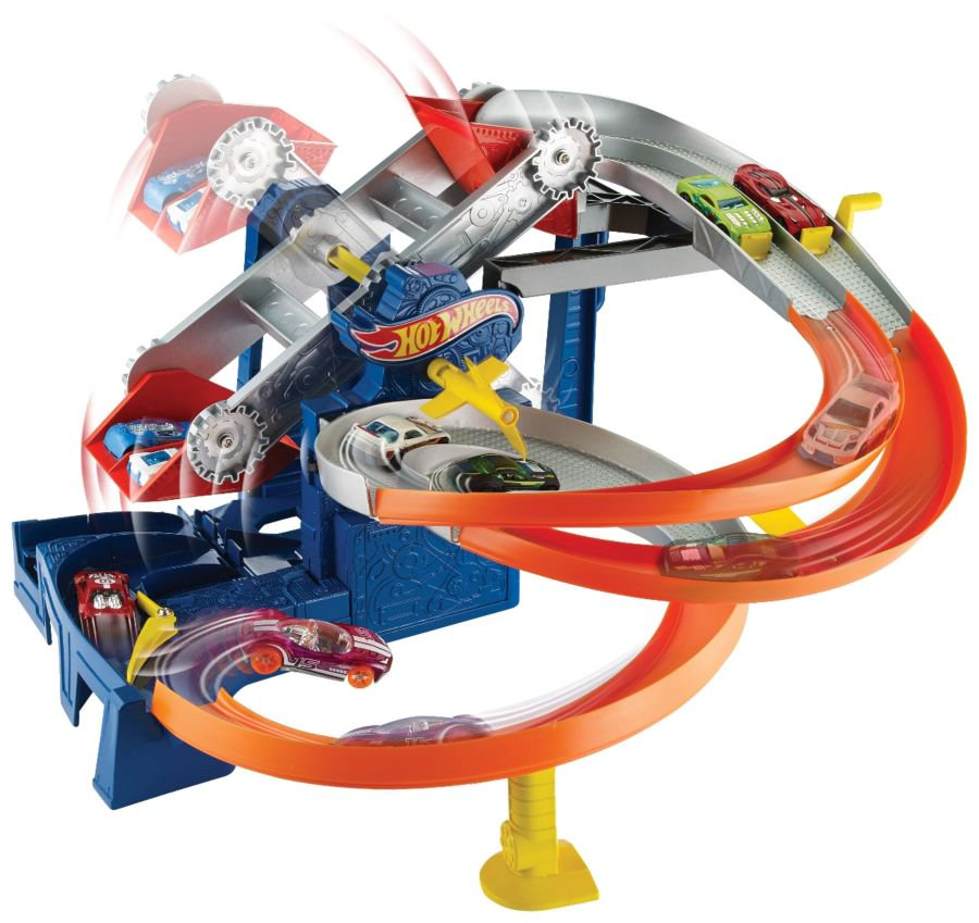 Игровой набор Hot Wheels City Гонки на фабрике купить,NaN
