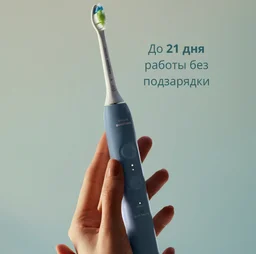 Электрическая зубная щетка Philips Sonicare 4100 HX4041/48 серый