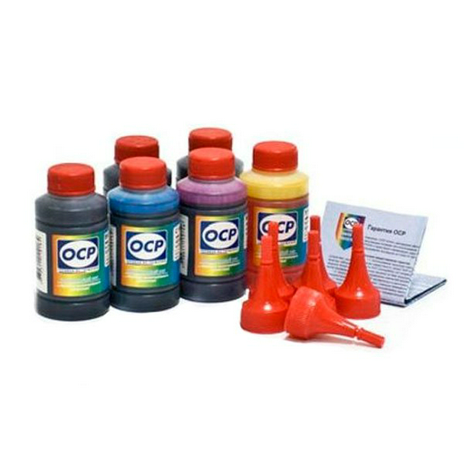 Комплект чернил OCP (BKP235/Grey130/BK135/C135/M135/Y135) 100мл