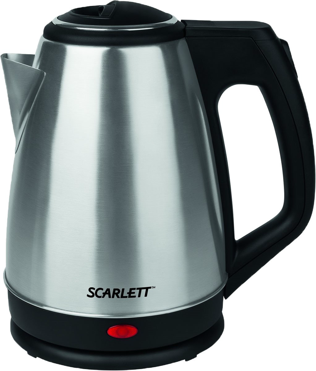 Электрочайник Scarlett SC-EK21S25 cеребристый купить,NaN