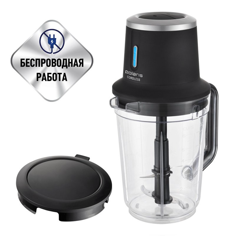 Блендер Polaris PTB 0435 CordLess черный