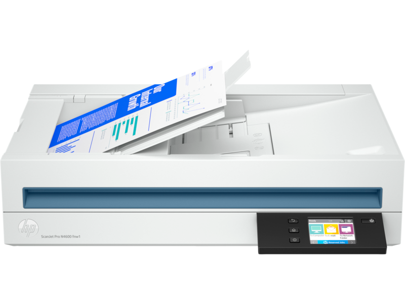 Сканер HP ScanJet Pro N4600 fnw1 20G07A белый купить,NaN