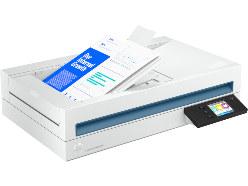 Сканер HP ScanJet Pro N4600 fnw1 20G07A белый купить,NaN