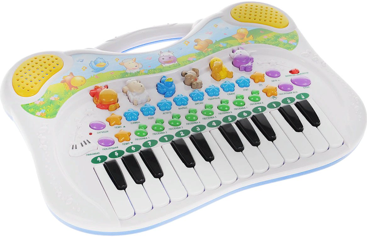 Развивающая игрушка Genio Kids Синтезатор Поющие друзья GK PK39FY купить,10820
