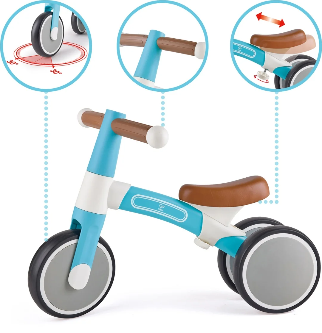 Беговел Hape First Ride E8652_HP голубой купить,NaN