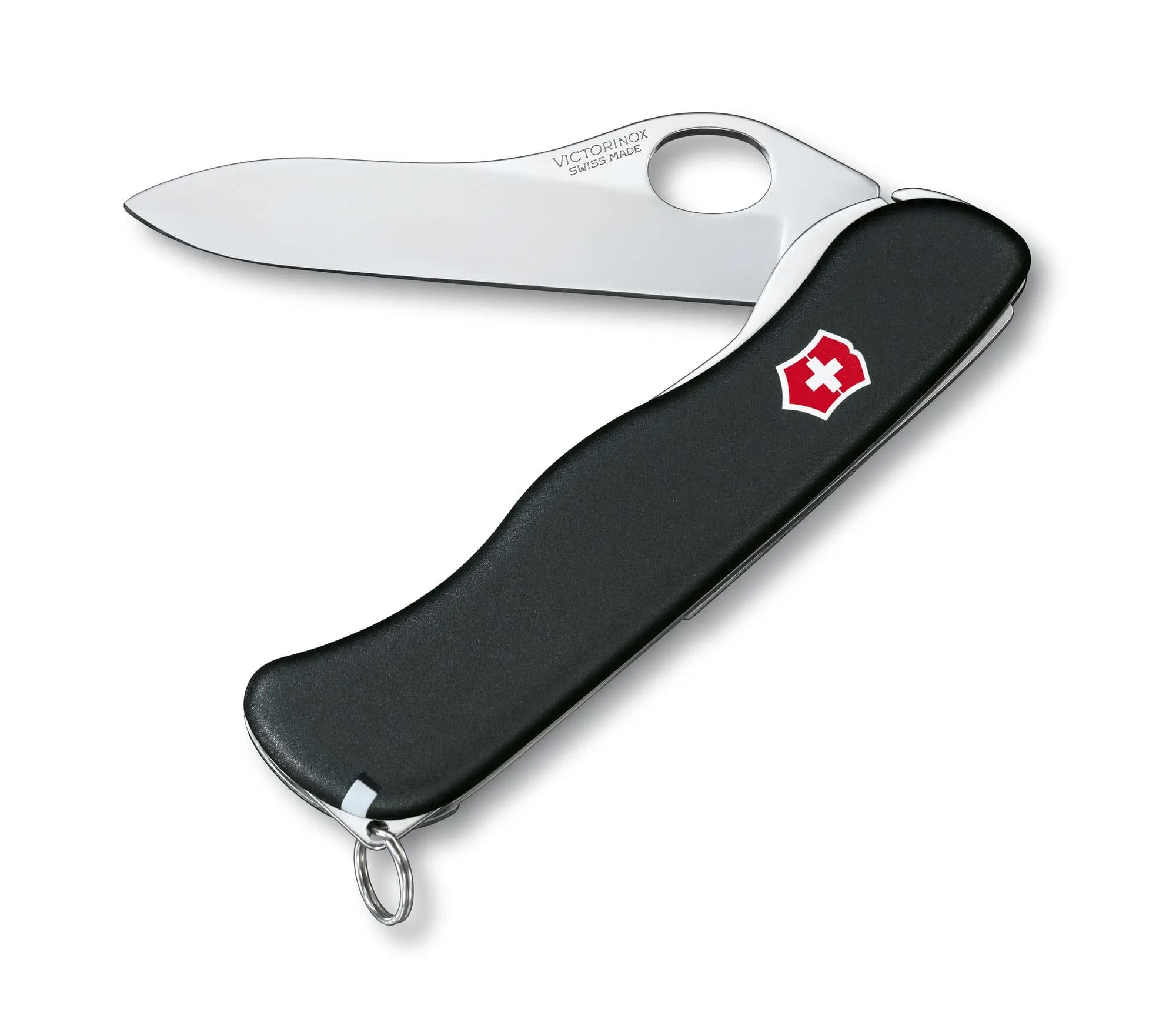 Нож складной Victorinox Sentinel Clip One Hand 0.8416.M3 черный купить,NaN