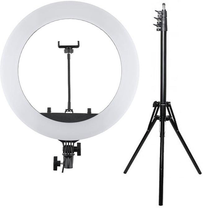 Кольцевая лампа Light Ring LR-18 45 см черный