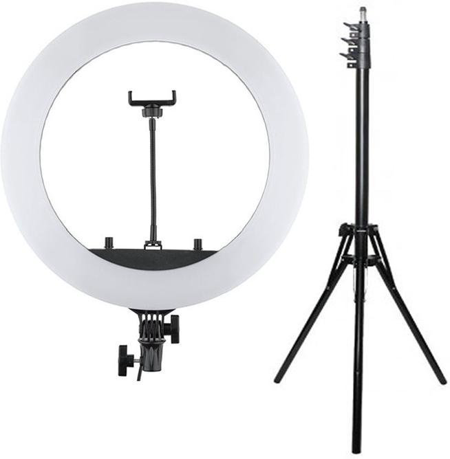 Кольцевая лампа Light Ring LR-18 45 см черный купить,NaN
