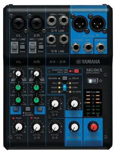Микшерный пульт Yamaha MG06X купить,NaN