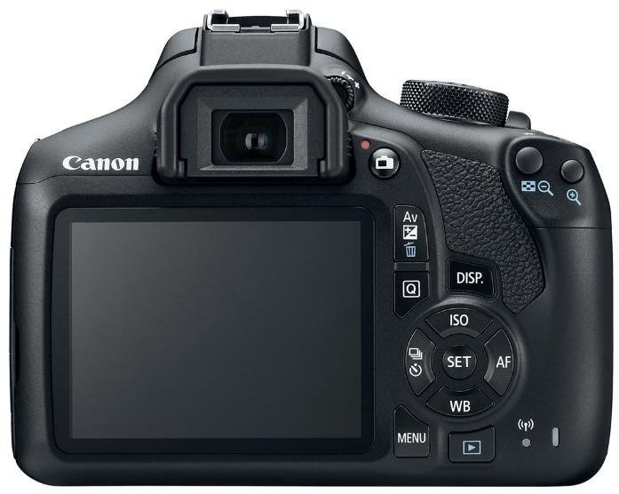 Фотокамера Canon EOS 1300D Kit 18-55 мм III + 50 мм черный купить,NaN