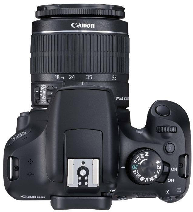 Фотокамера Canon EOS 1300D Kit 18-55 мм III + 50 мм черный купить,NaN