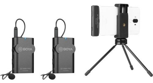 Микрофон Boya BY-WM4 PRO-K4 черный купить,NaN