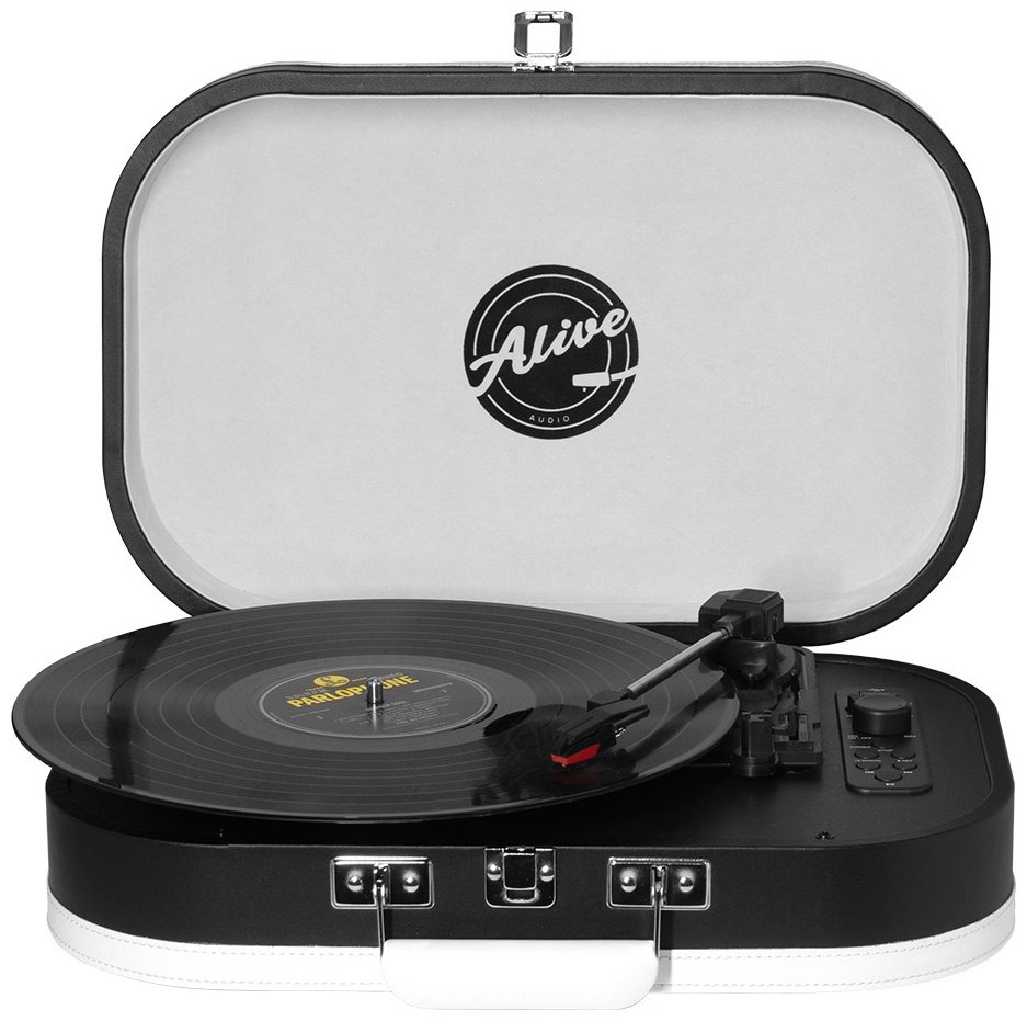 Виниловый проигрыватель ALIVE AUDIO VINTAGE Gentleman черный