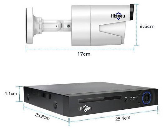 Hiseeu комплект видеонаблюдения POEKIT-4HB615, 5 расширение 3840x2160 - ForteMarket Hiseeu комплект видеонаблюдения POEKIT-4HB615, 5 расширение 3840x2160 купить,0