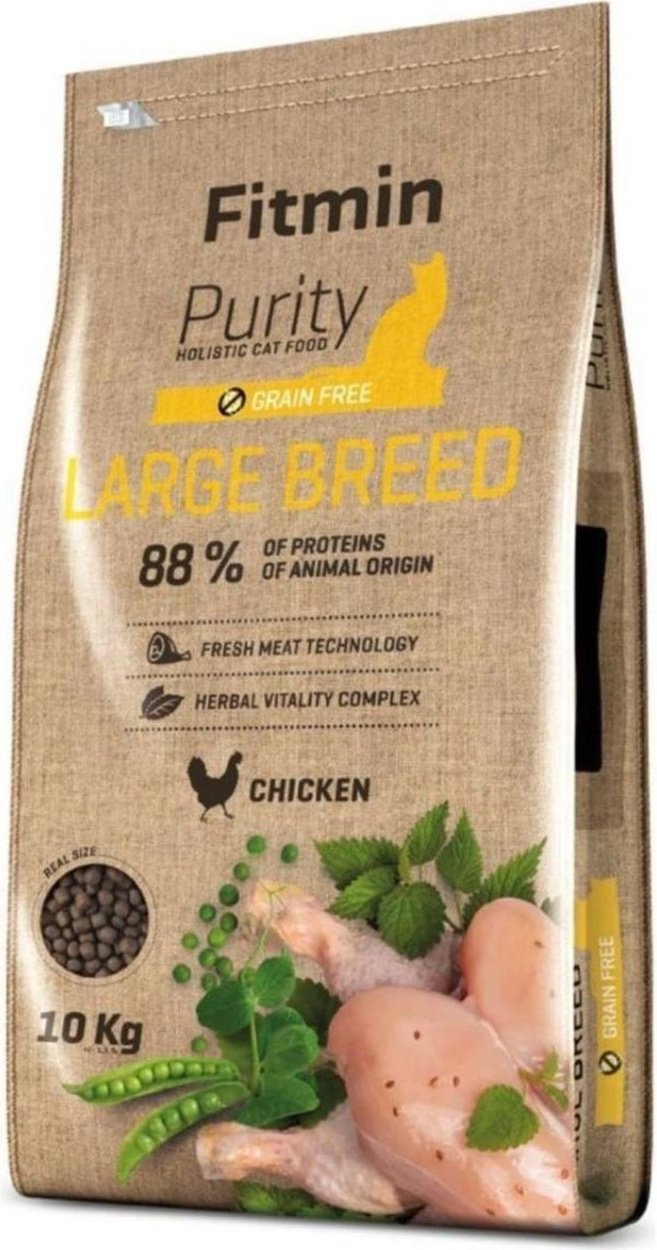 Корм Fitmin Purity Large Breed для крупных курица 10 кг