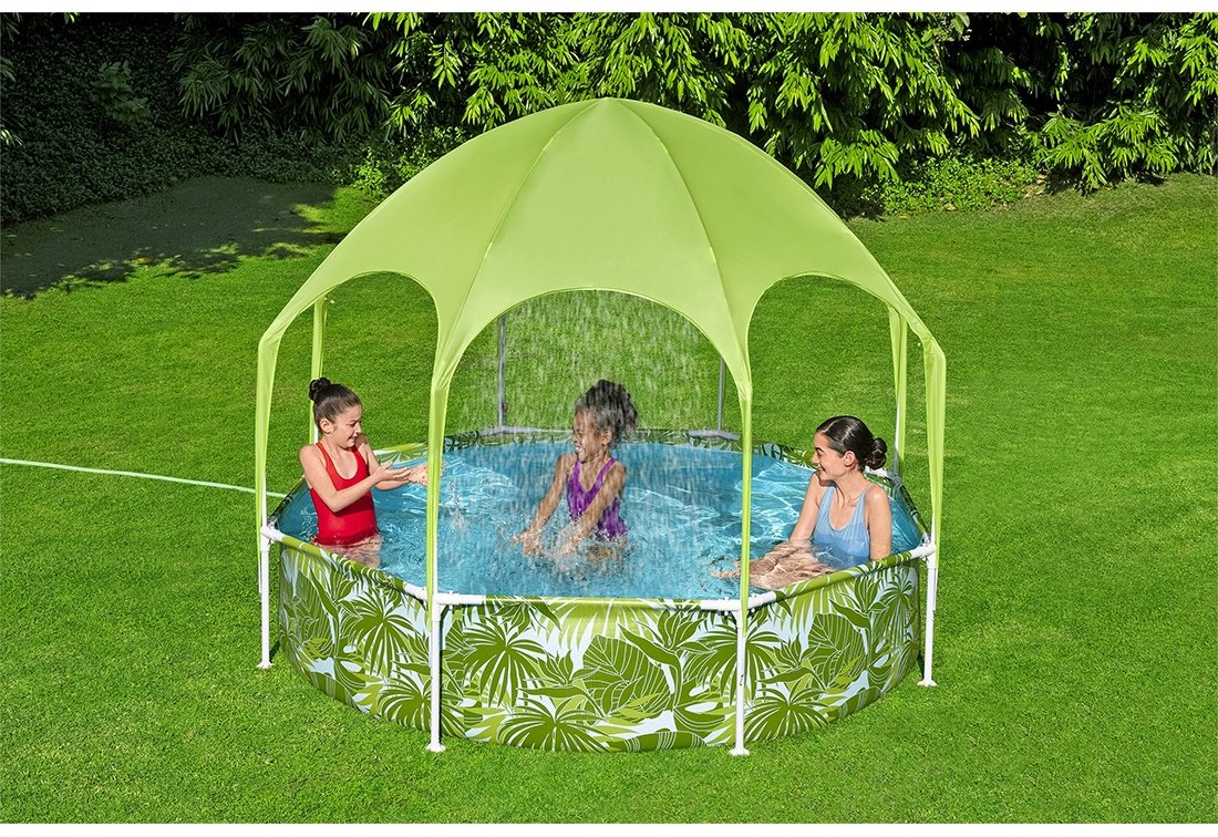 Бассейн каркасный Bestway 56432, 244x244x51 см купить,0