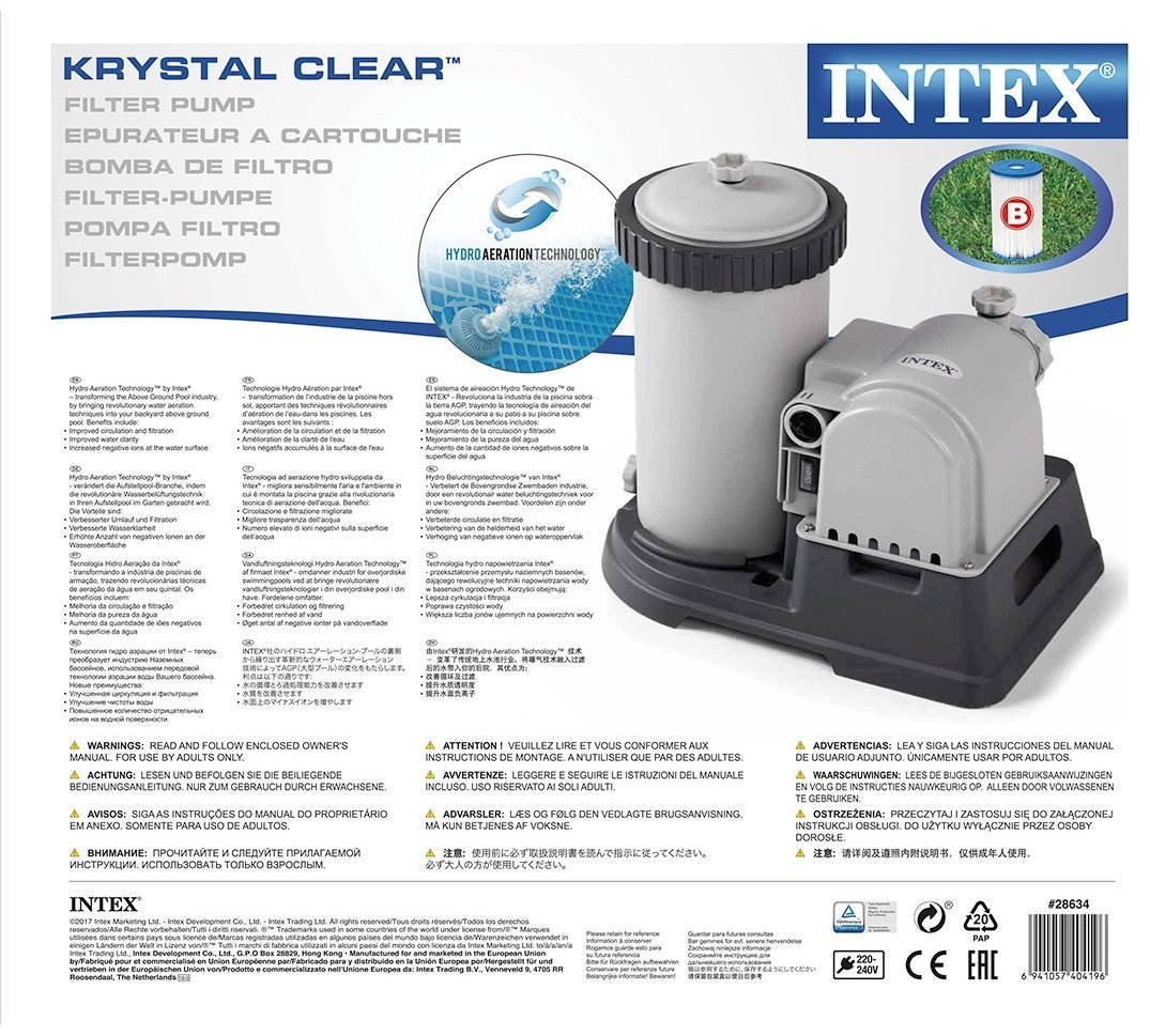 Фильтр Intex 28634 - ForteMarket Фильтр Intex 28634 купить,0