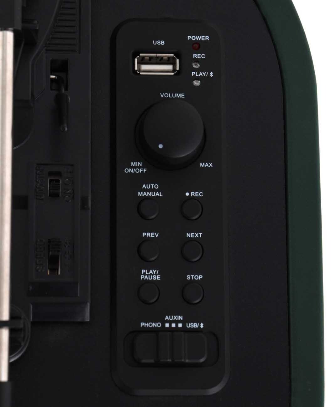 Виниловый проигрыватель ALIVE AUDIO VINTAGE Cades Gin зеленый - ForteMarket Виниловый проигрыватель ALIVE AUDIO VINTAGE Cades Gin зеленый купить,0