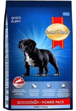 Корм SmartHeart Puppy Power Pack для активных щенков всех пород 15 кг