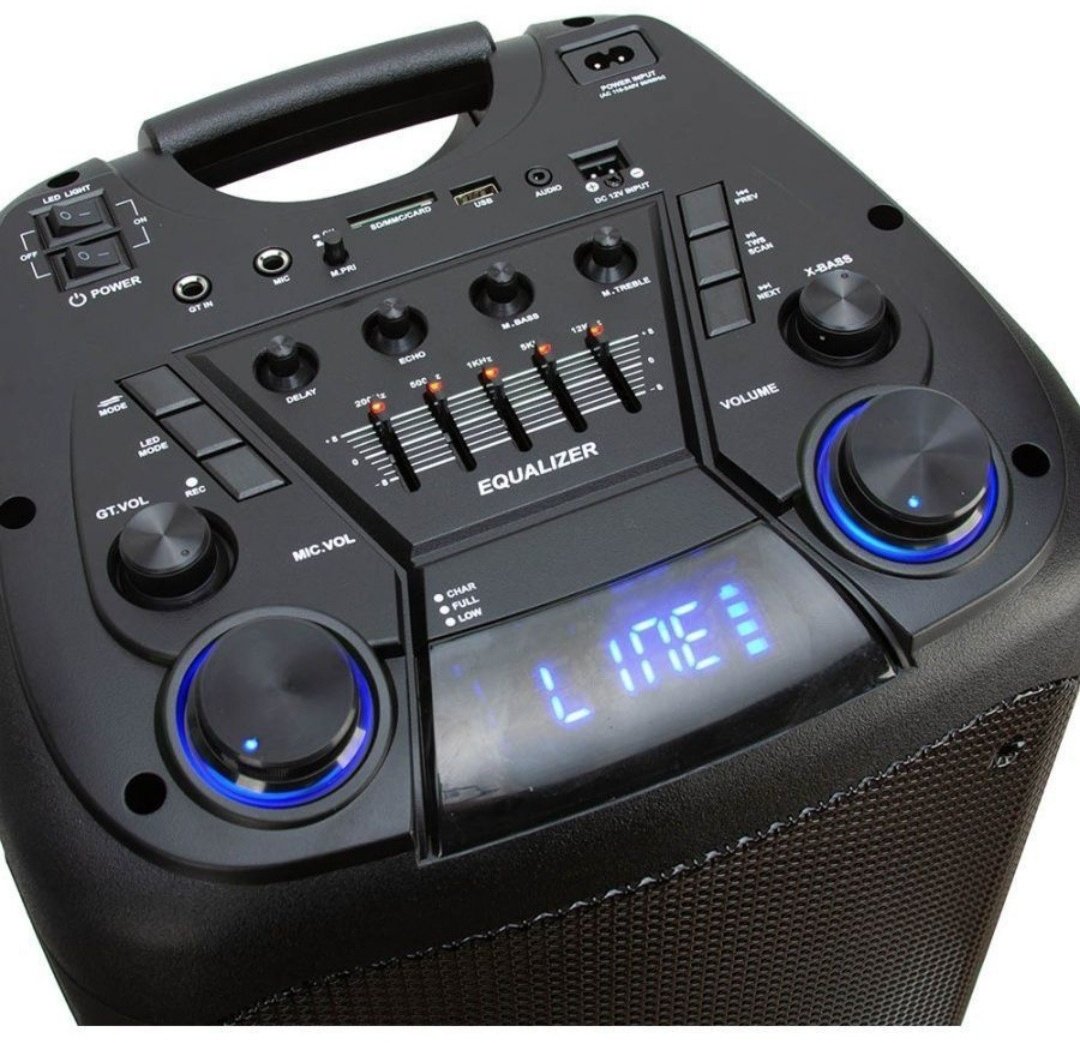 Портативная колонка Eltronic 20-62 черный - ForteMarket Портативная колонка Eltronic 20-62 черный купить,0