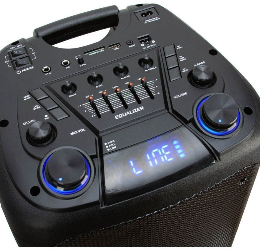 Портативная колонка Eltronic 20-62 черный купить,NaN