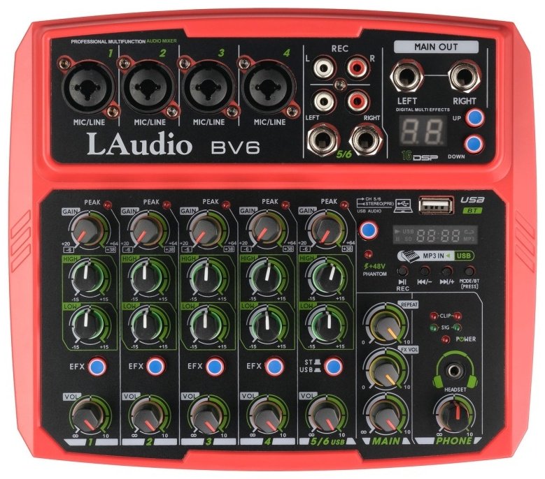 Микшерный пульт LAudio BV6