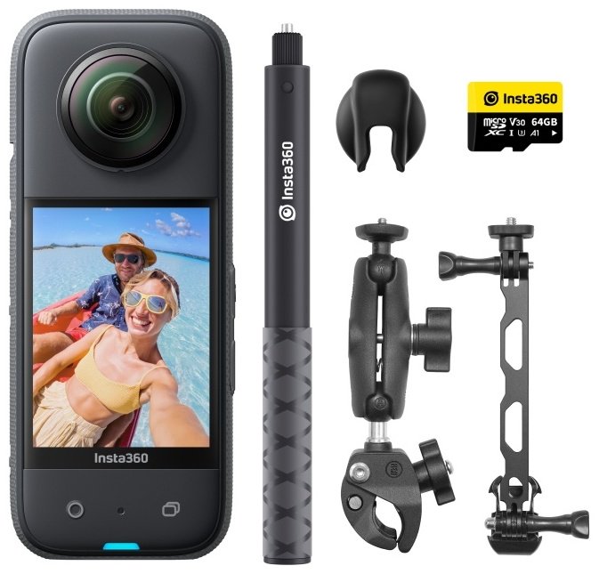 Экшн-камера Insta360 X3 Motocycle Kit купить,NaN