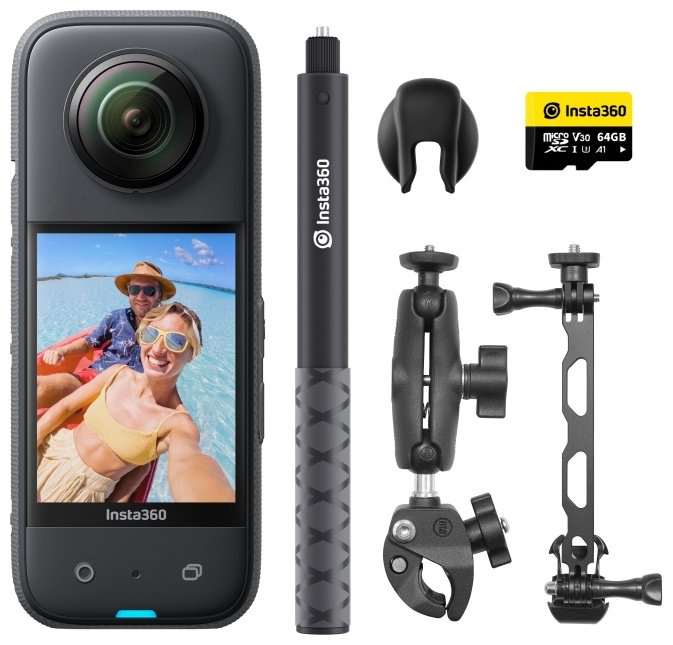 Экшн-камера Insta360 X3 Motocycle Kit купить,NaN