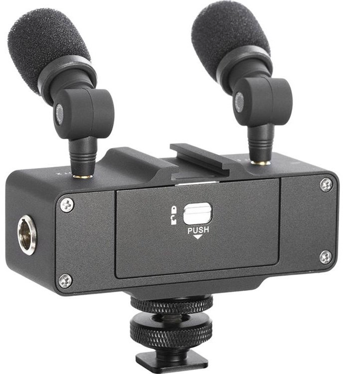 Микрофон Saramonic CaMixer черный купить,NaN