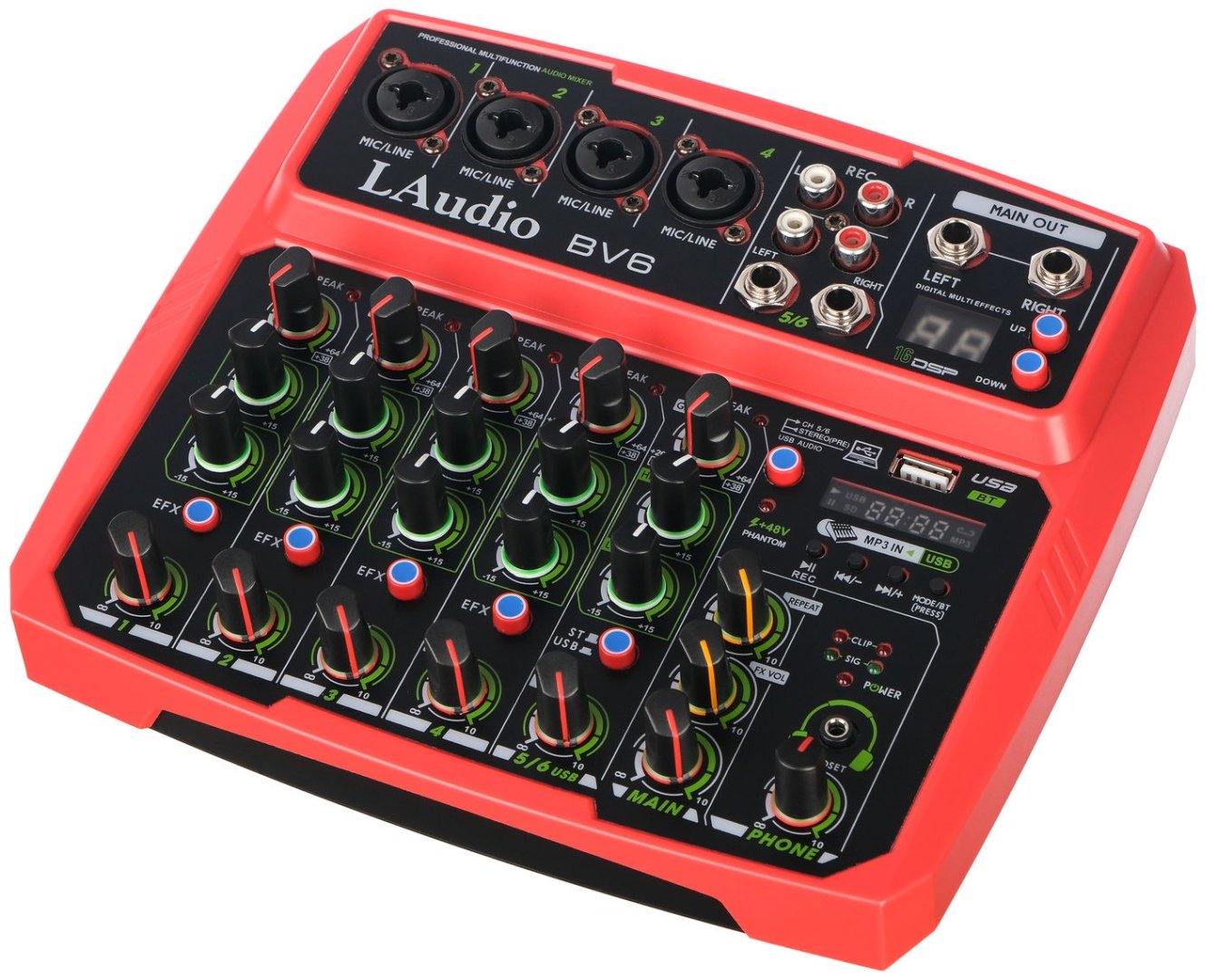 Микшерный пульт LAudio BV6 купить,0