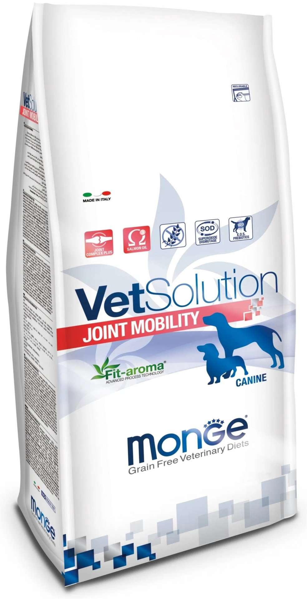 Корм Monge VetSolution Joint Mobility при остеоартрите 12 кг купить,NaN
