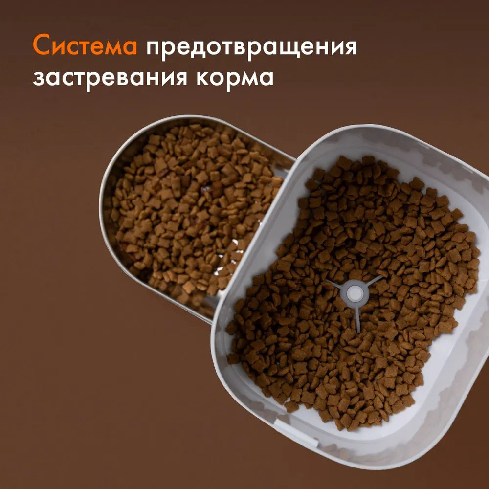 Автокормушка Pet Flat 1786880019 3000 мл белый купить,NaN