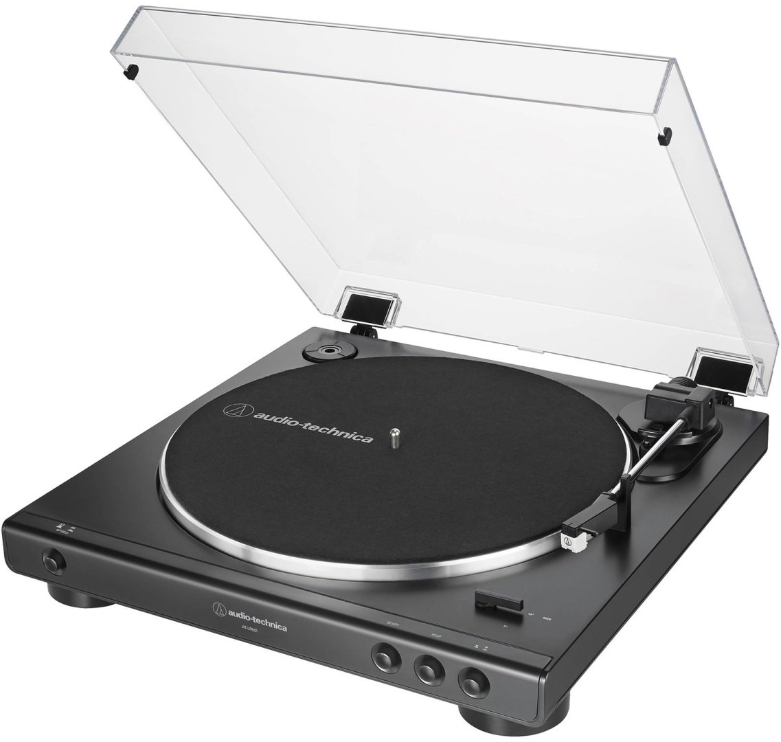 Виниловый проигрыватель Audio-Technica AT-LP60XBK