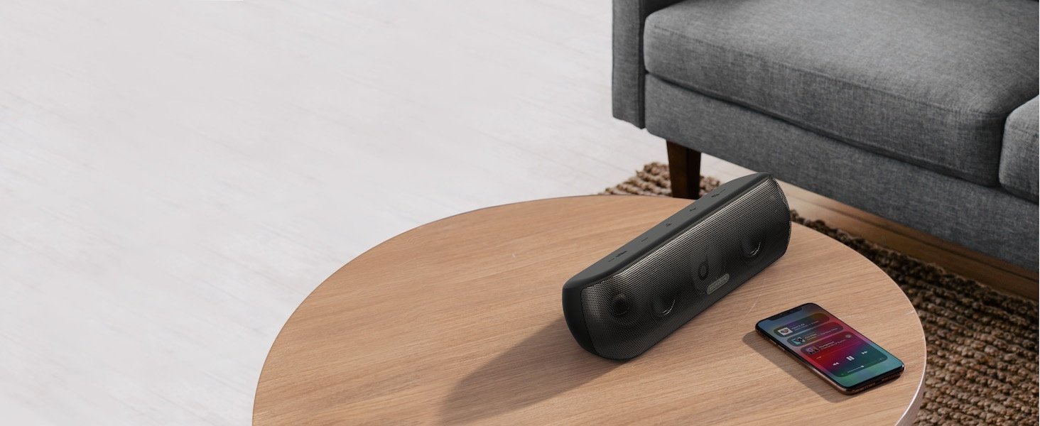 Портативная колонка Anker Soundcore Motion+ черный - ForteMarket Портативная колонка Anker Soundcore Motion+ черный купить,0