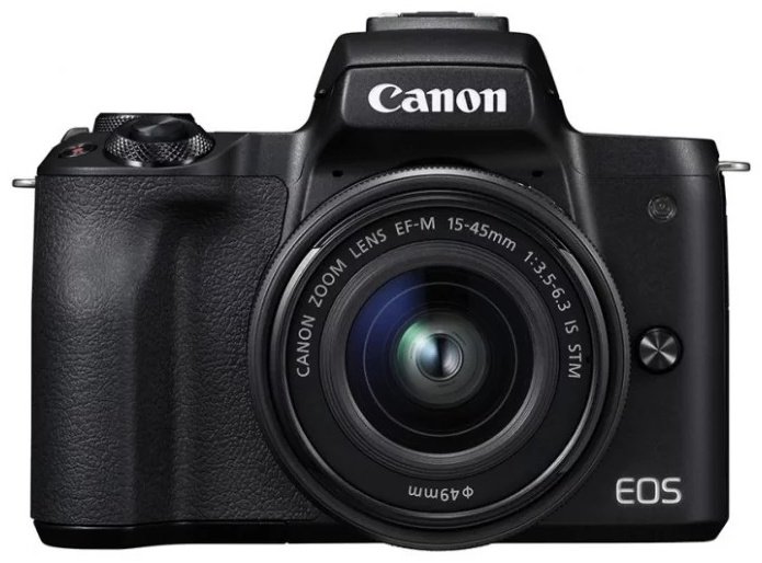 Фотокамера Canon EOS M50 EF-M 15-45 мм IS STM Kit черный