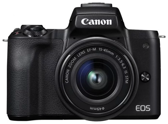 Фотокамера Canon EOS M50 EF-M 15-45 мм IS STM Kit черный купить,NaN