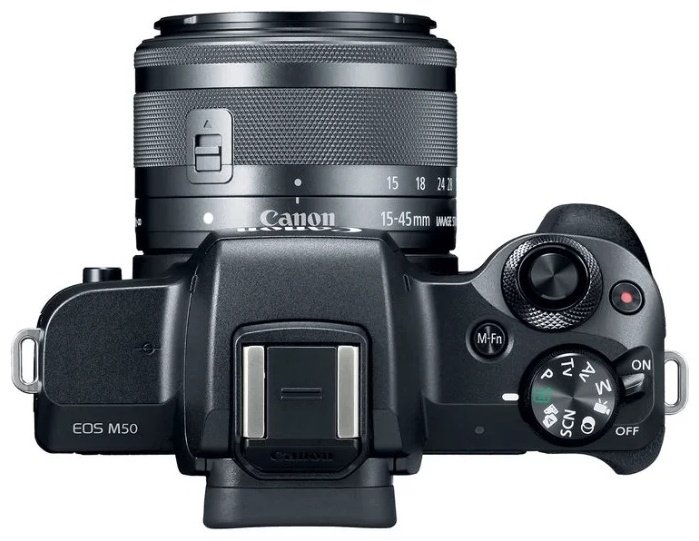 Фотокамера Canon EOS M50 EF-M 15-45 мм IS STM Kit черный - ForteMarket Фотокамера Canon EOS M50 EF-M 15-45 мм IS STM Kit черный купить,0