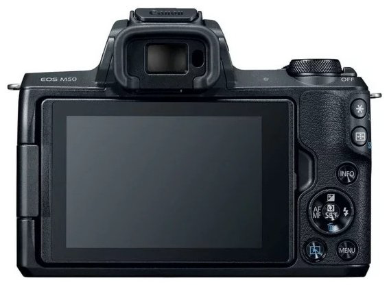 Фотокамера Canon EOS M50 EF-M 15-45 мм IS STM Kit черный купить,NaN
