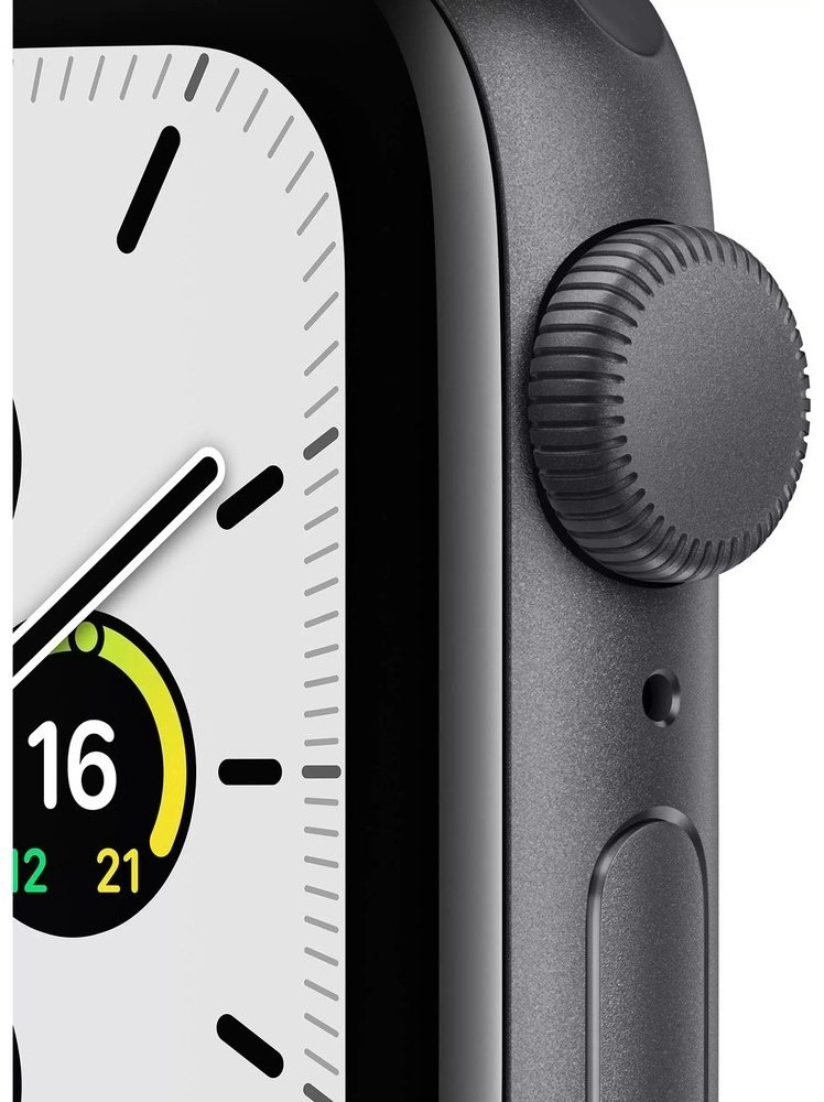 Смарт-часы Apple Watch SE 44 мм черный купить,222750