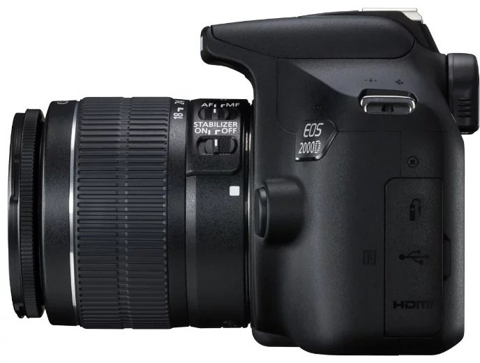 Фотокамера Canon EOS 2000D Kit EF-S 18-55 IS II черный - ForteMarket Фотокамера Canon EOS 2000D Kit EF-S 18-55 IS II черный купить,0