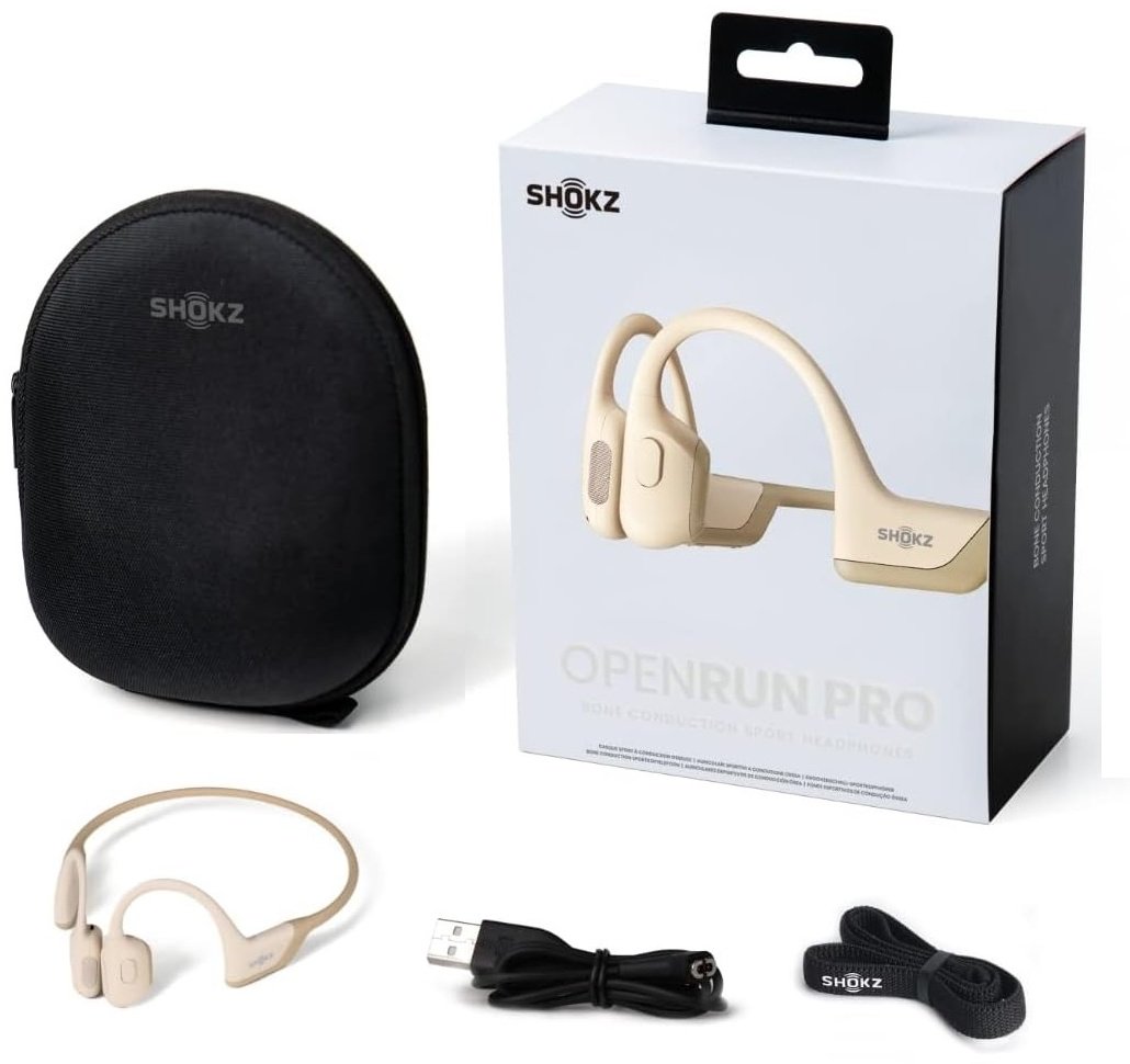 Наушники Shokz OpenRun PRO S810 бежевый купить,NaN