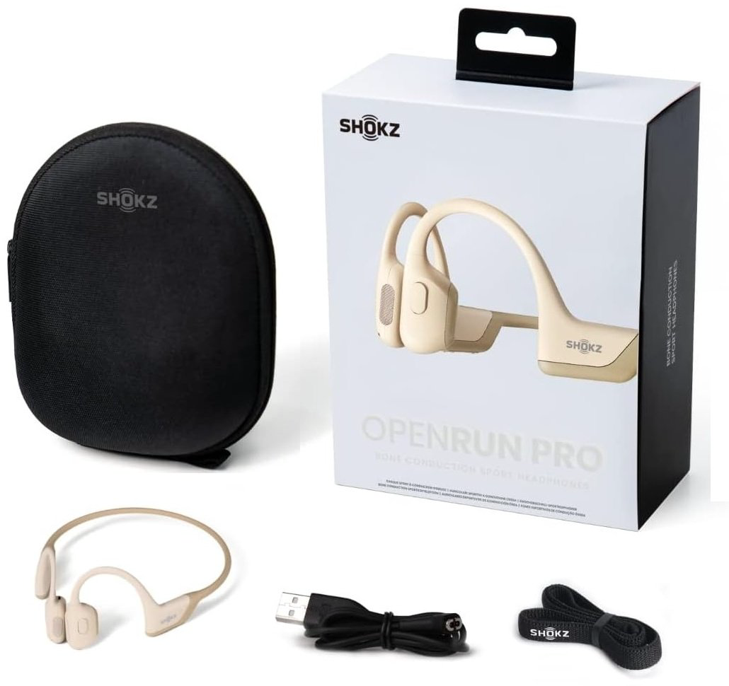 Наушники Shokz OpenRun PRO S810 бежевый купить,NaN