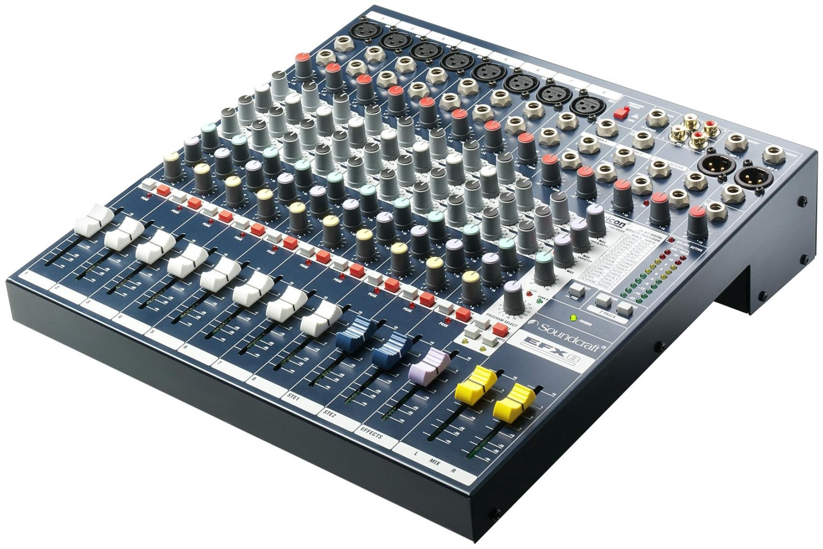 Микшерный пульт Soundcraft EFX8 синий купить,NaN