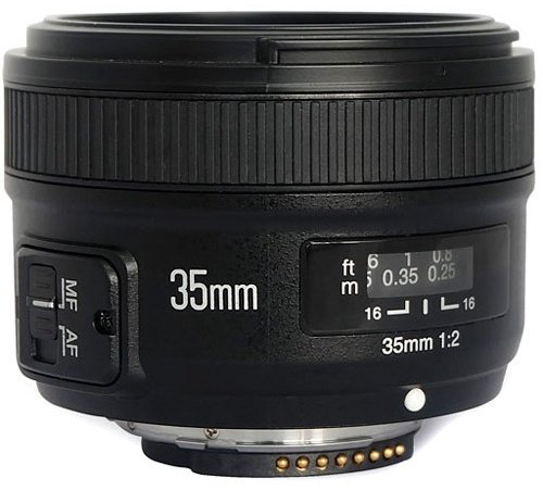 Объектив YongNuo YN35mm F2N купить,NaN