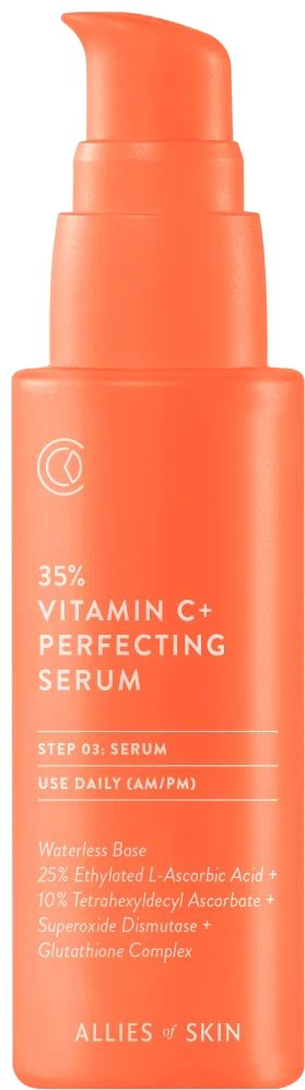 Allies of skin сыворотка 35 % Vitamin C+ Perfecting для лица 30 мл купить,NaN