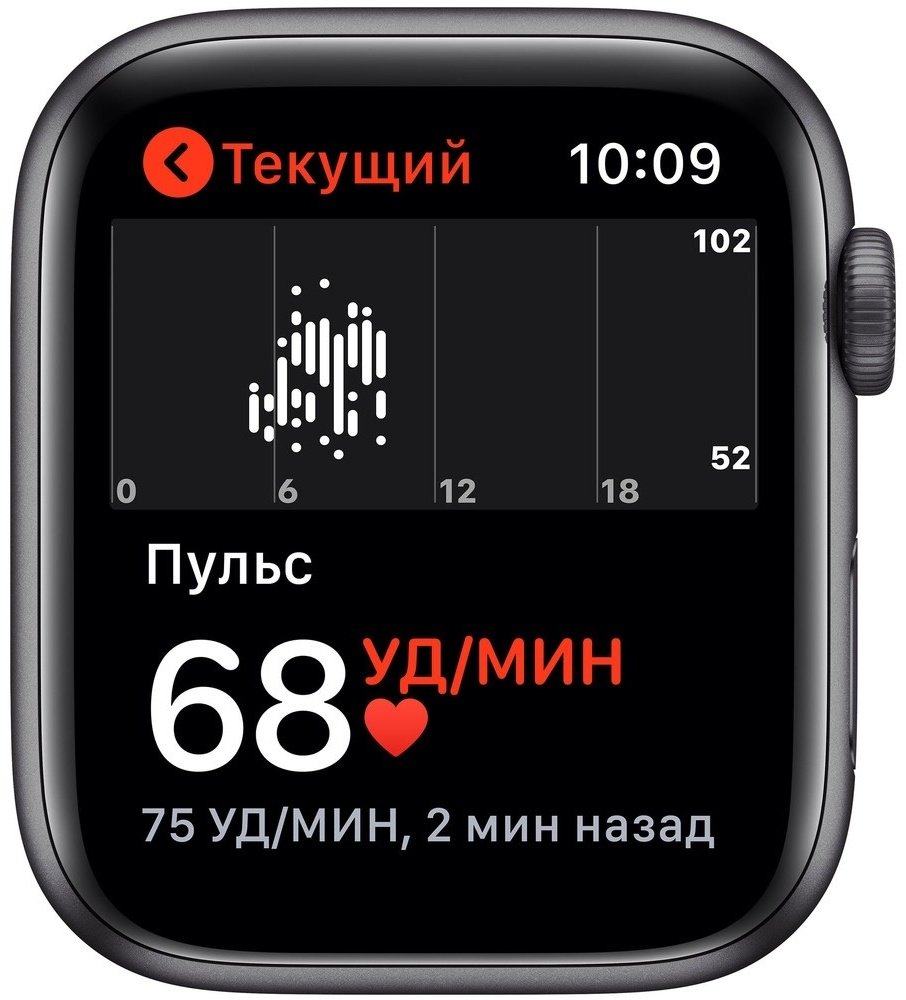 Смарт-часы Apple Watch SE 40 мм черный