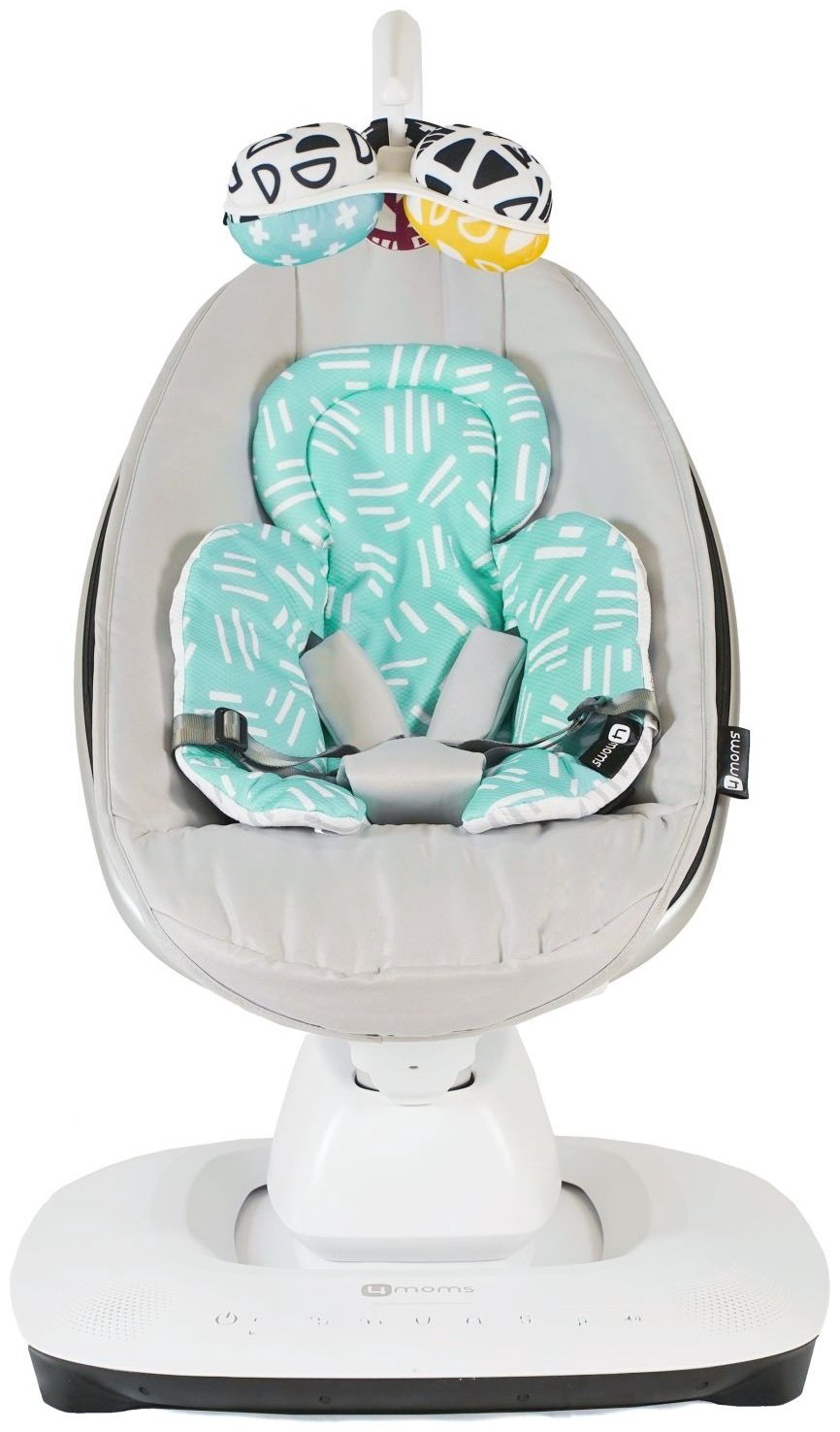 Качеля 4Moms MamaRoo5 бирюзовый, серый купить,NaN